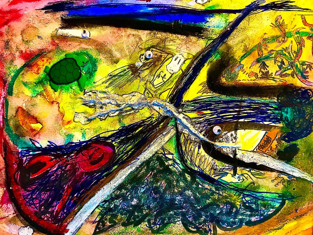 Improvised Painting 6: Octopus Dream